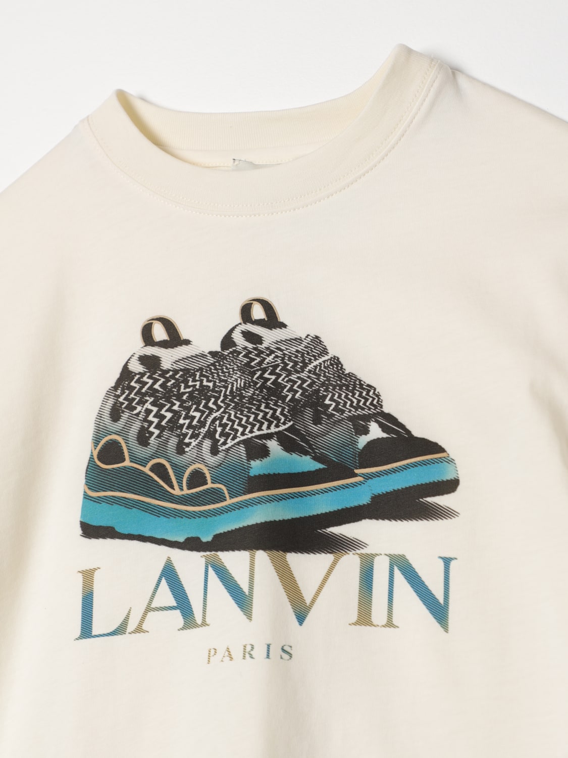 LANVIN T-SHIRT: T-shirt kids Lanvin, Yellow - Img 3