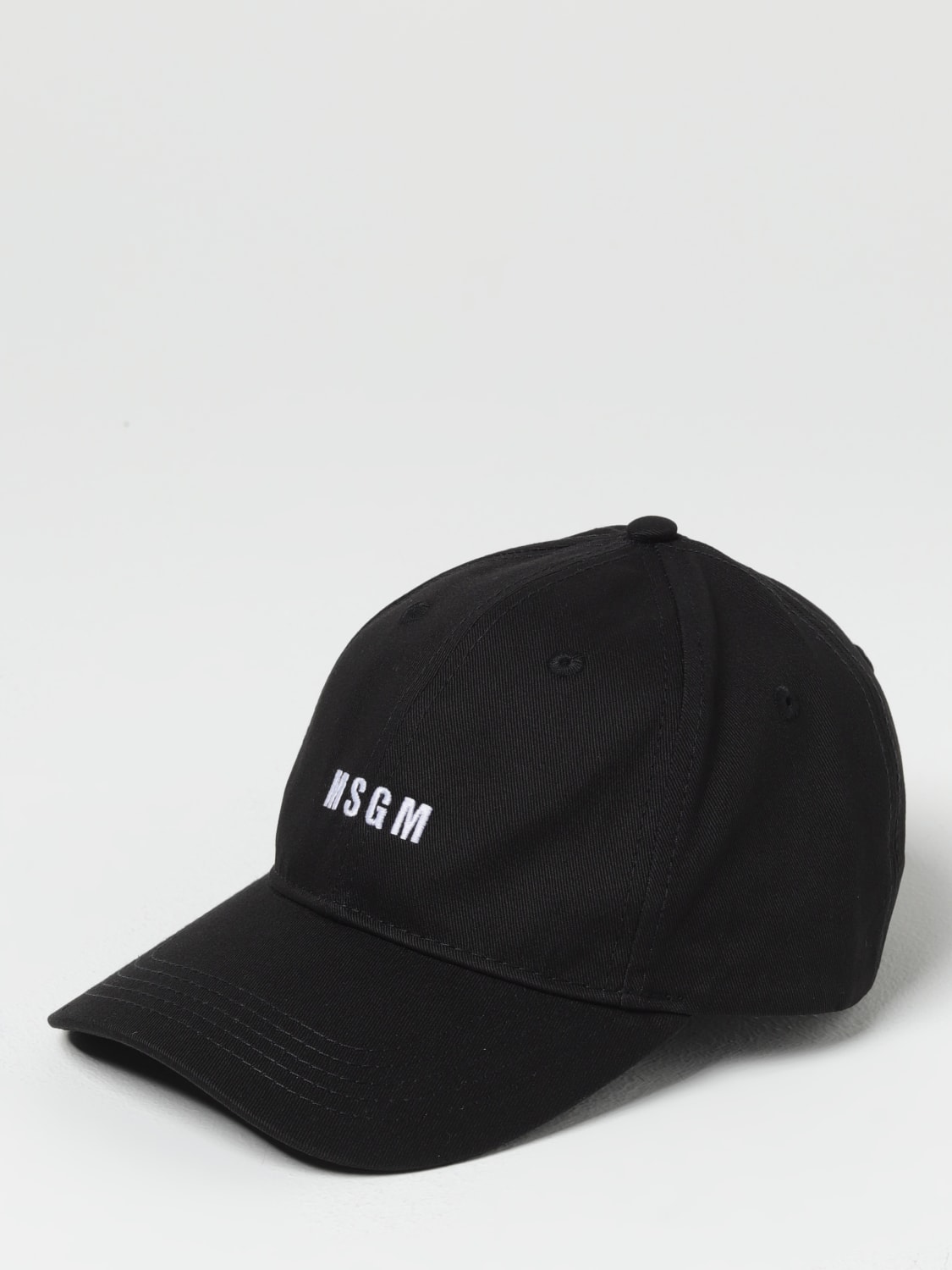 MSGM｜CAPS (3641MDL05 247267 99) M.S.G.M. Baseball Cap - Black - Women | 3641MDL0624727399