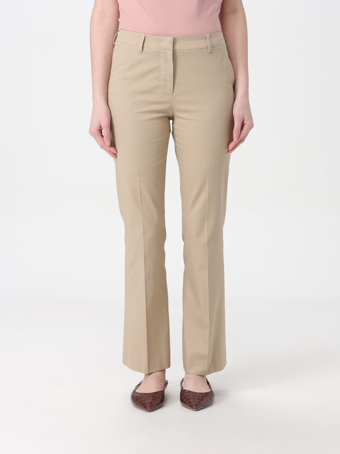 PT01 PANTS: Pants woman Pt01, Beige - Img 1