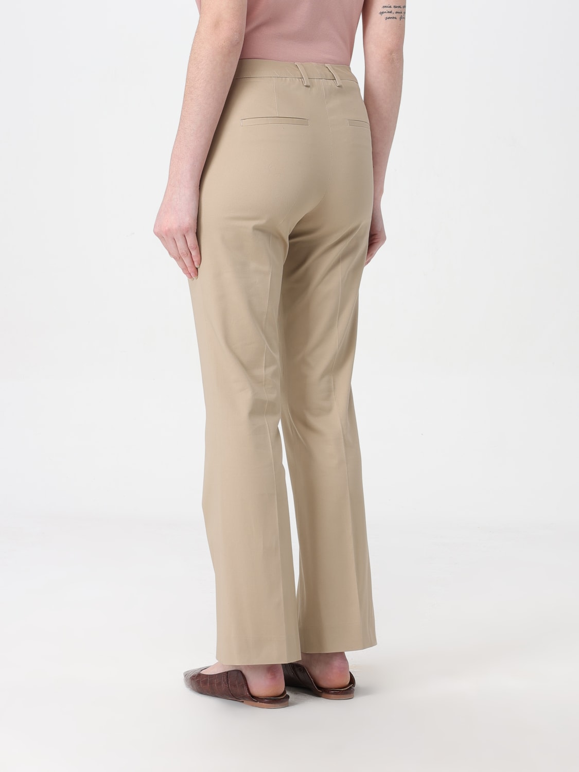 PT01 PANTS: Pants woman Pt01, Beige - Img 2