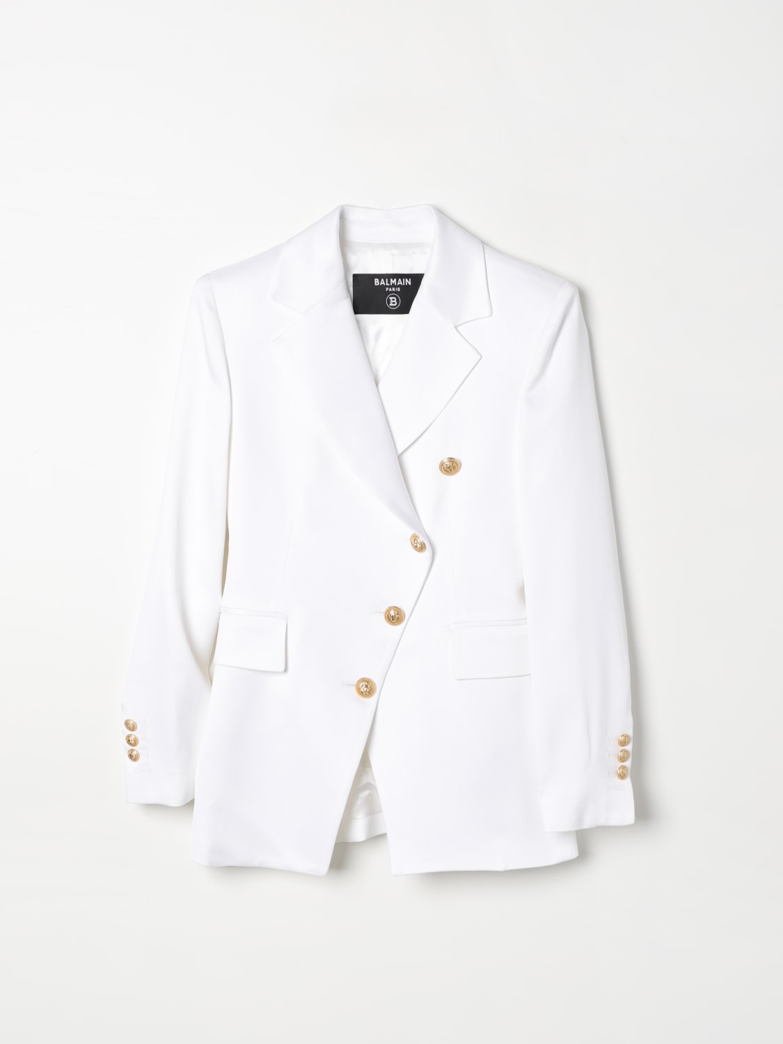 BALMAIN AMERICANA: Chaqueta niños Balmain Kids, Blanco - Img 1