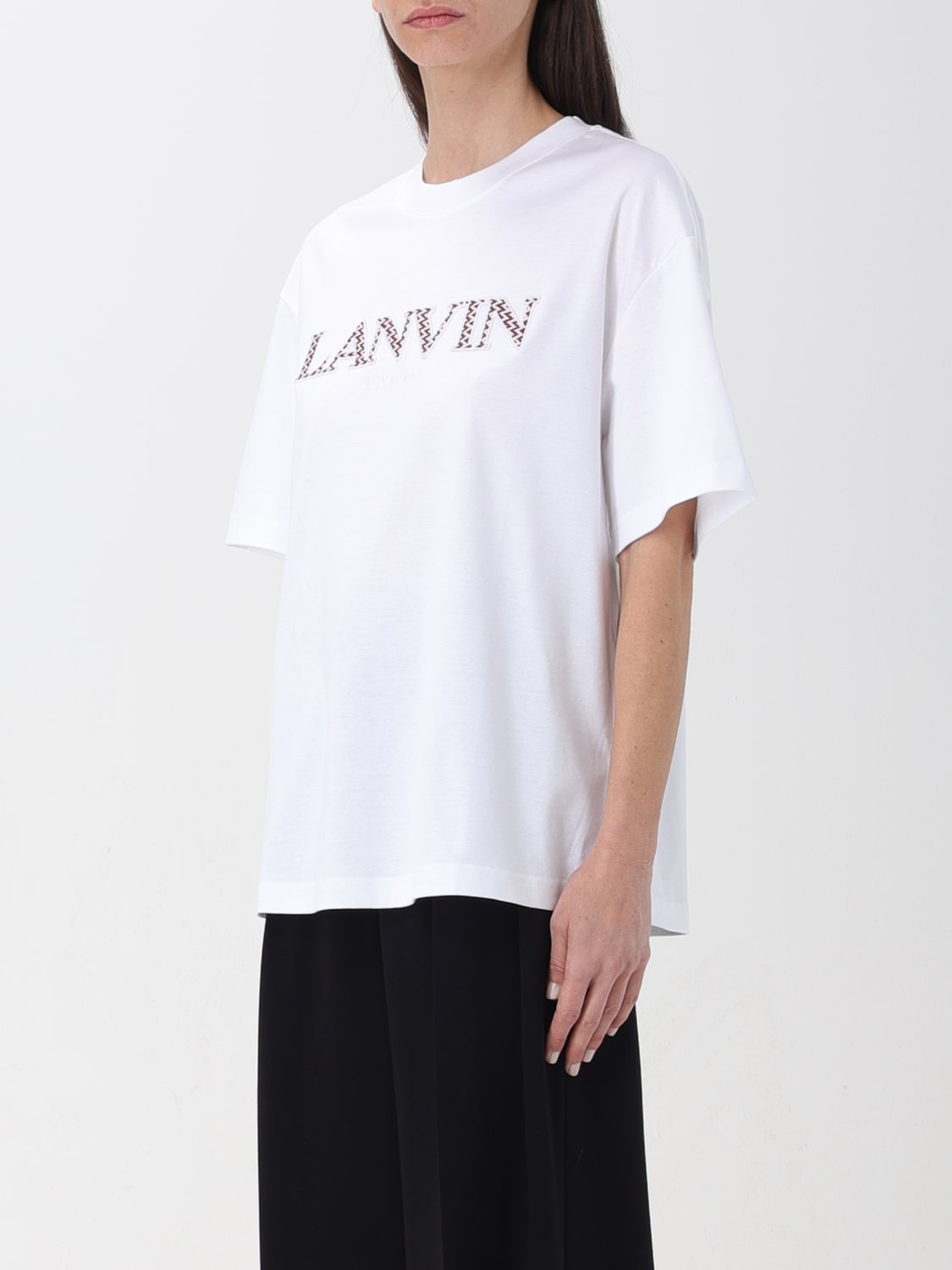 LANVIN T-SHIRT: T-shirt woman Lanvin, White - Img 4