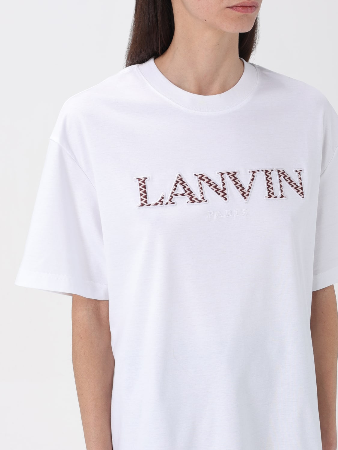 LANVIN T-SHIRT: T-shirt femme Lanvin, Blanc - Img 5