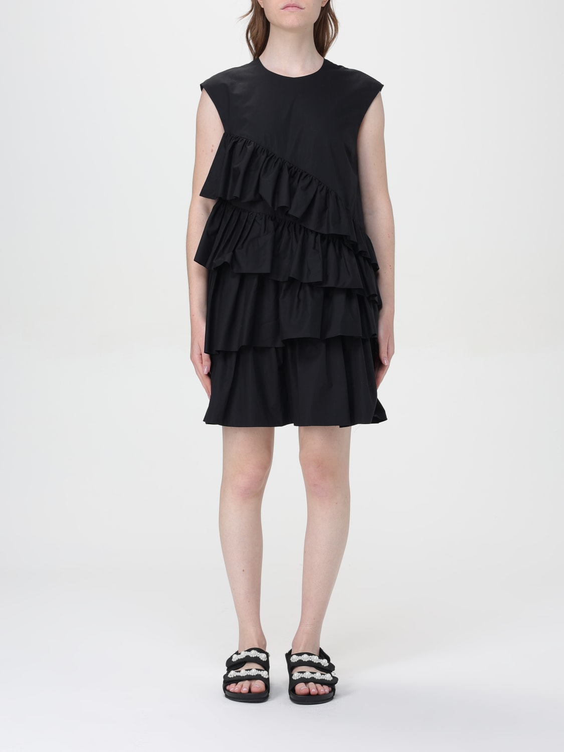 MSGM DRESS: Dress woman MSGM, Black - Img 1