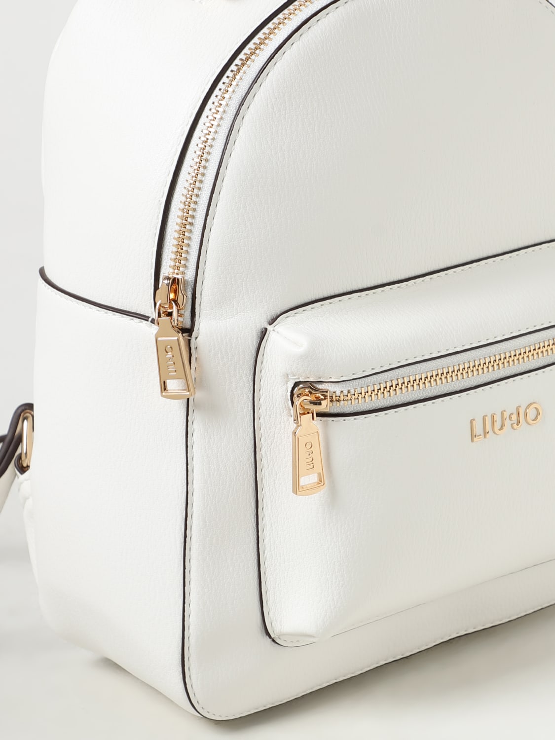 LIU JO BACKPACK: Backpack woman Liu Jo, White - Img 3