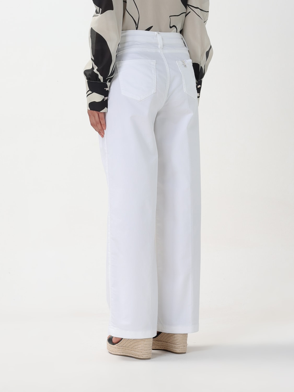 LIU JO PANTS: Jeans woman Liu Jo, White - Img 2