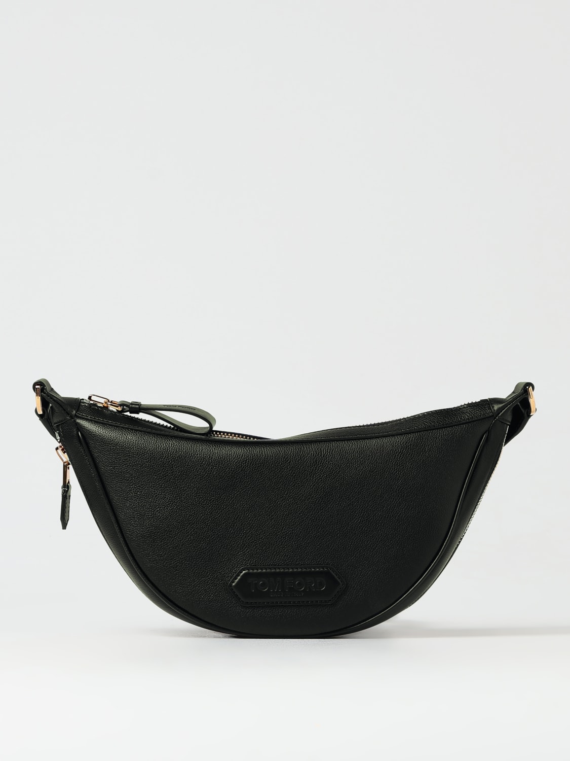 Giglio Borsa Crescent Tom Ford in pelle a grana