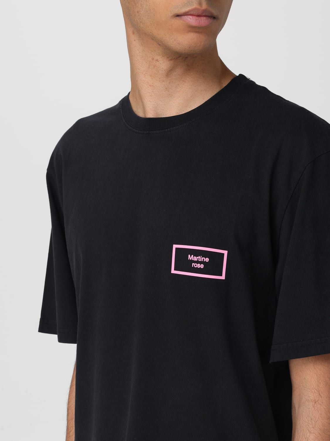 特価セールMartine Rose ブラック メンズ Tシャツ サイズ L Tシャツ/カットソー(半袖/袖なし)