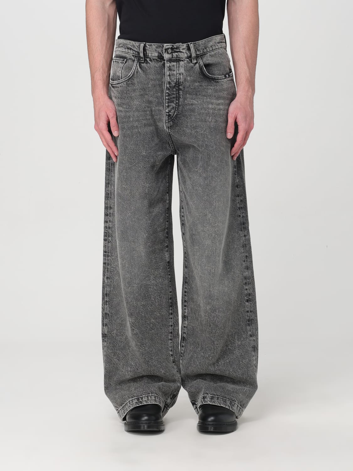 AMISH JEANS: Jeans men Amish, Grey - Img 1