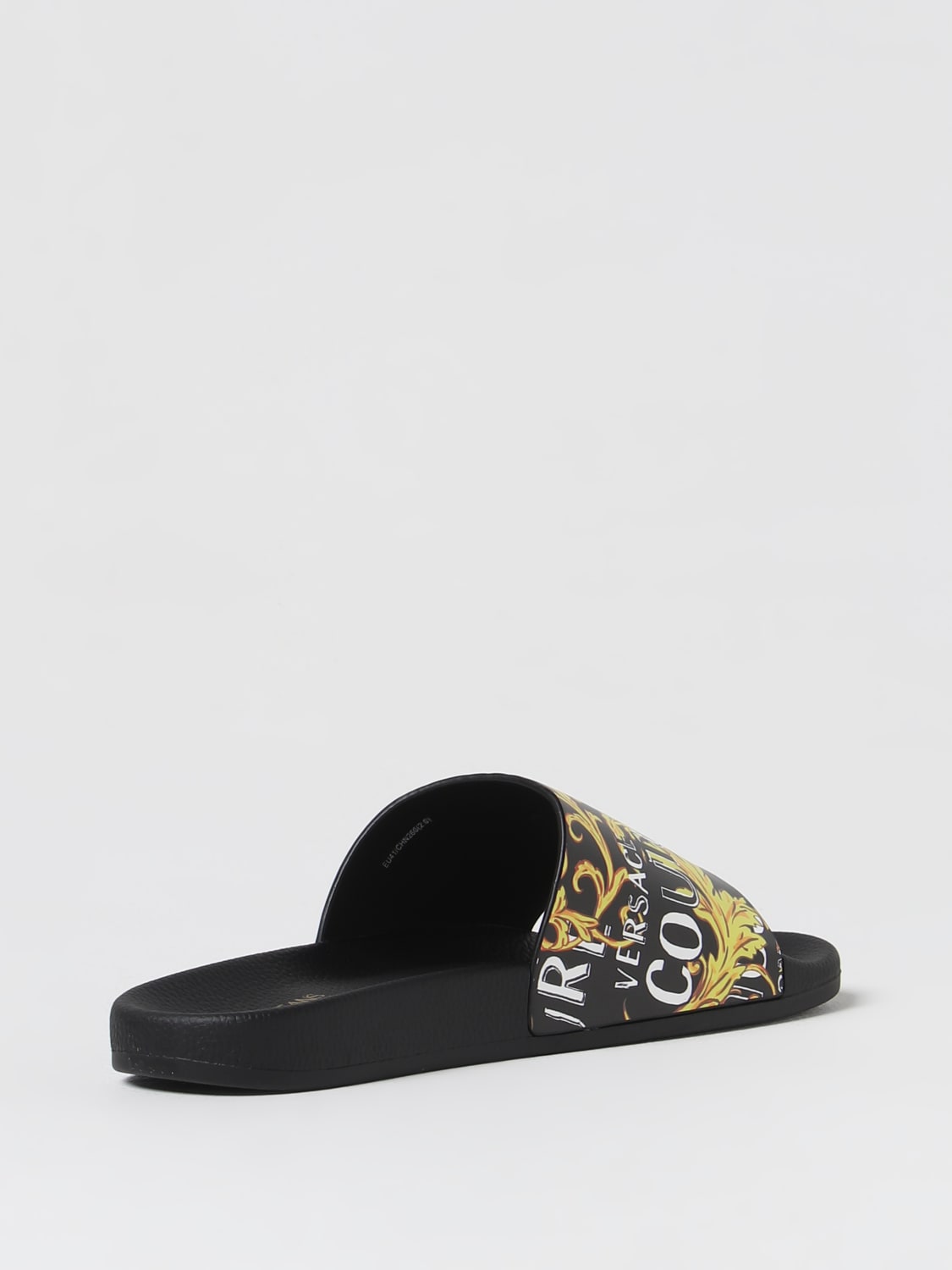 VERSACE JEANS COUTURE SANDALS: Sandals men Versace Jeans Couture, Black - Img 3