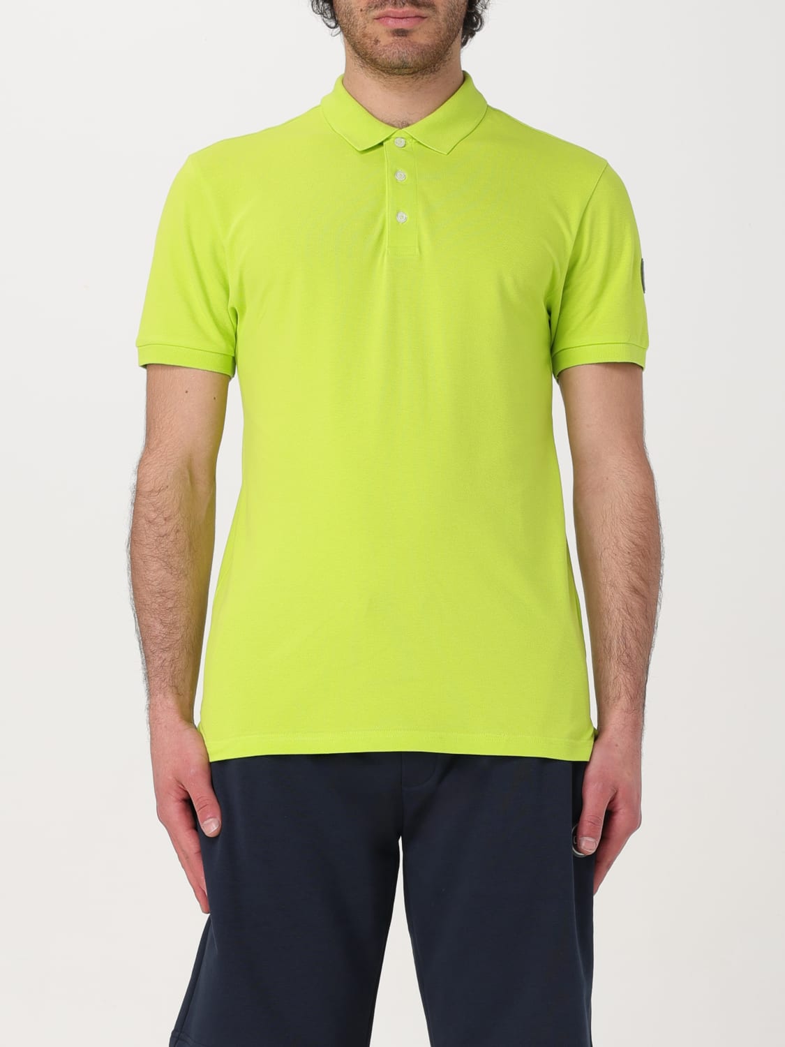 COLMAR POLO: Polo Colmar in cotone con logo , Verde - Img 1