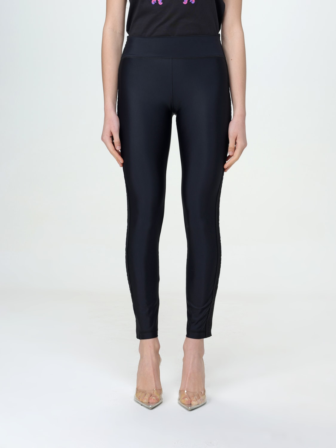 VERSACE JEANS COUTURE PANTS: Pants woman Versace Jeans Couture, Black - Img 1