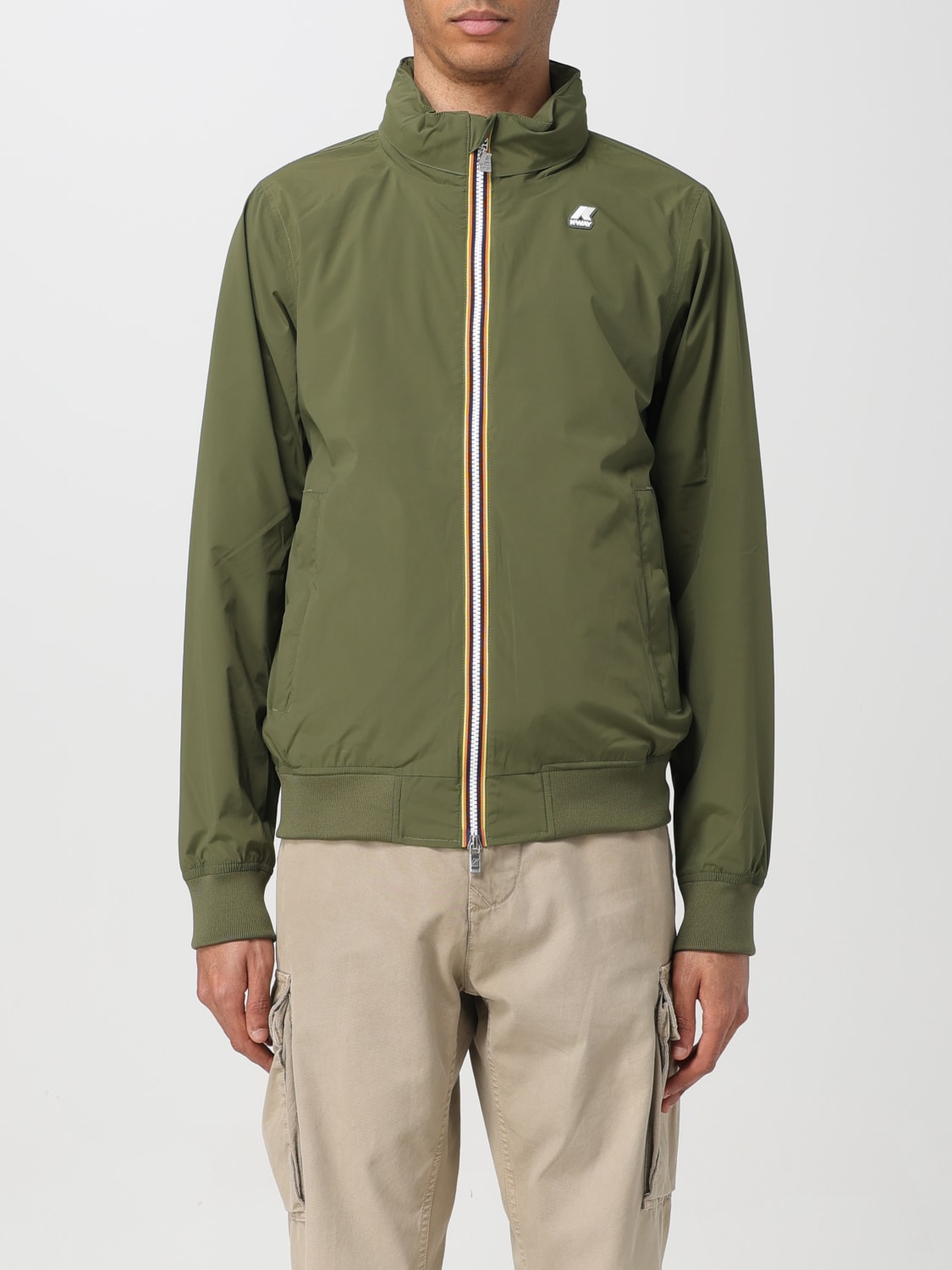 K-WAY JACKET: Jacket men K-way, Green - Img 1