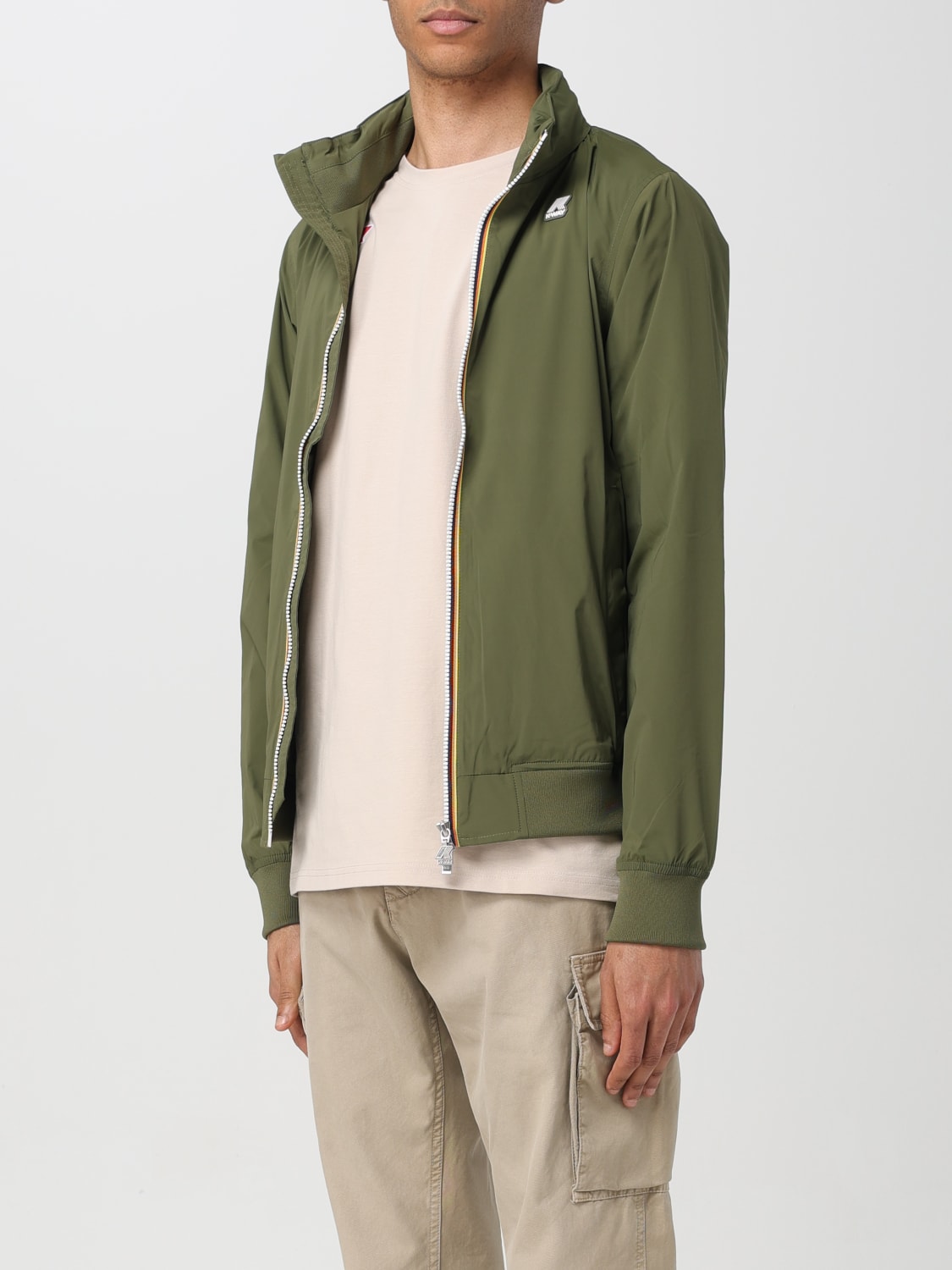 K-WAY JACKET: Jacket men K-way, Green - Img 3