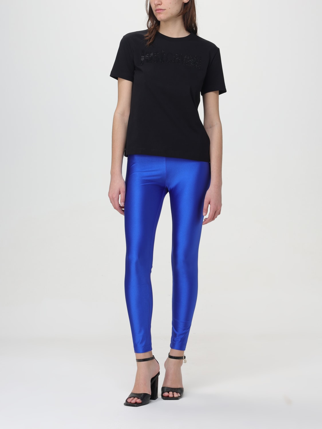 JUST CAVALLI PANTALON: Pantalon femme Just Cavalli, Bleu - Img 2