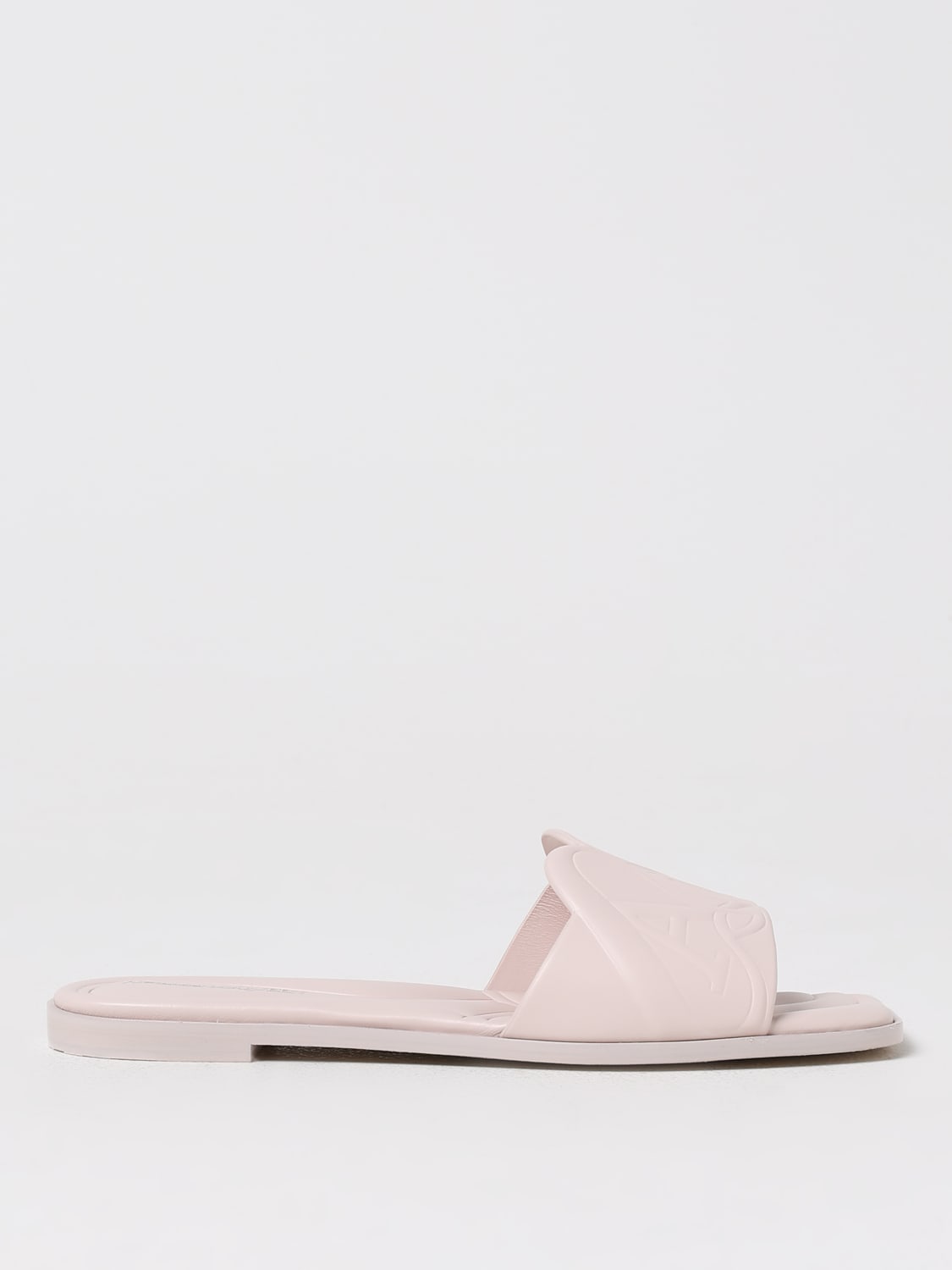 ALEXANDER MCQUEEN FLAT SANDALS: Flat sandals woman Alexander McQueen, Pink - Img 1