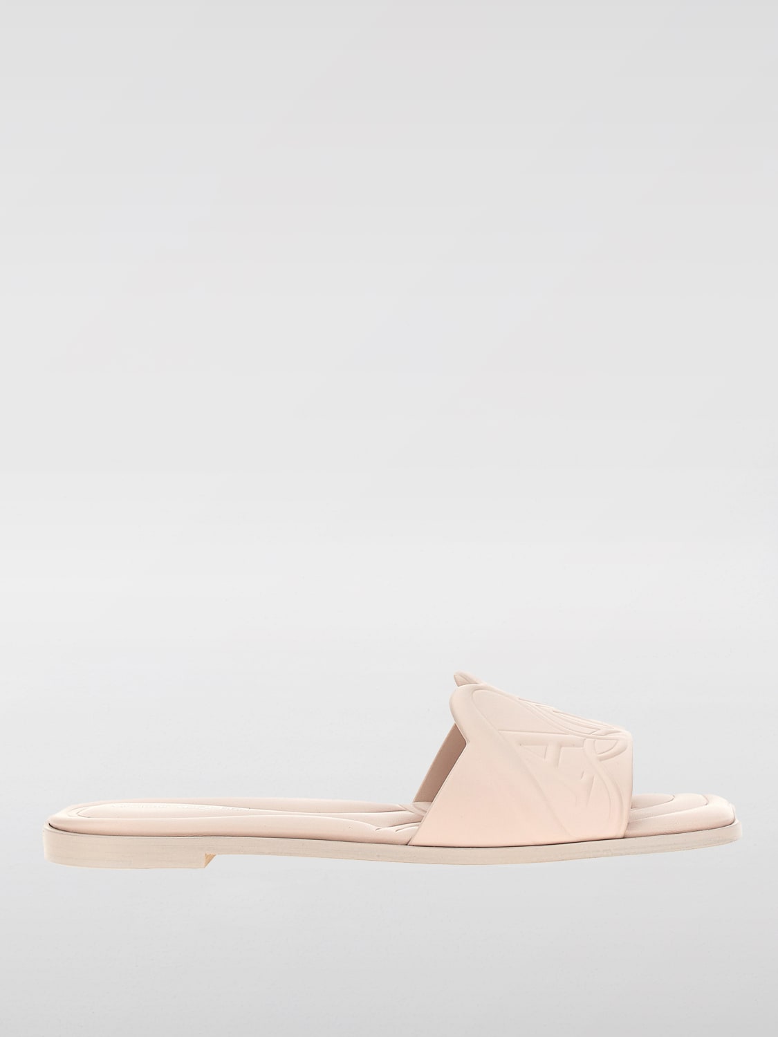 ALEXANDER MCQUEEN FLAT SANDALS: Flat sandals woman Alexander McQueen, Beige - Img 1