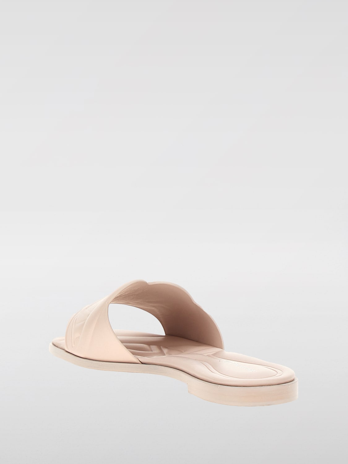 ALEXANDER MCQUEEN FLAT SANDALS: Flat sandals woman Alexander McQueen, Beige - Img 3