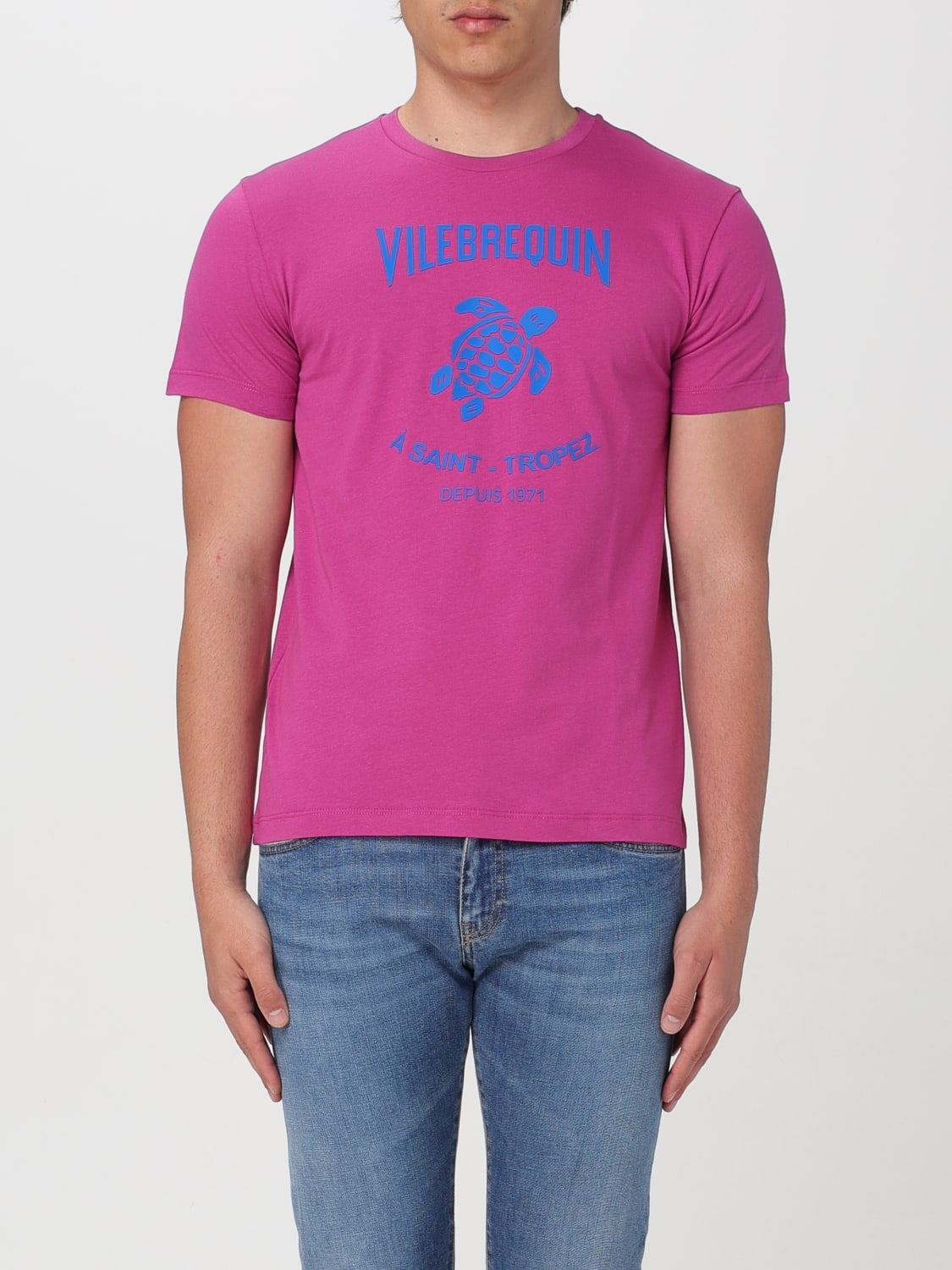 Giglio T-shirt Vilebrequin in cotone con logo