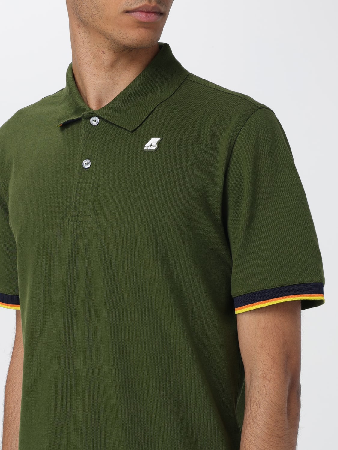 K-WAY POLO: Camiseta hombre K-way, Verde - Img 3