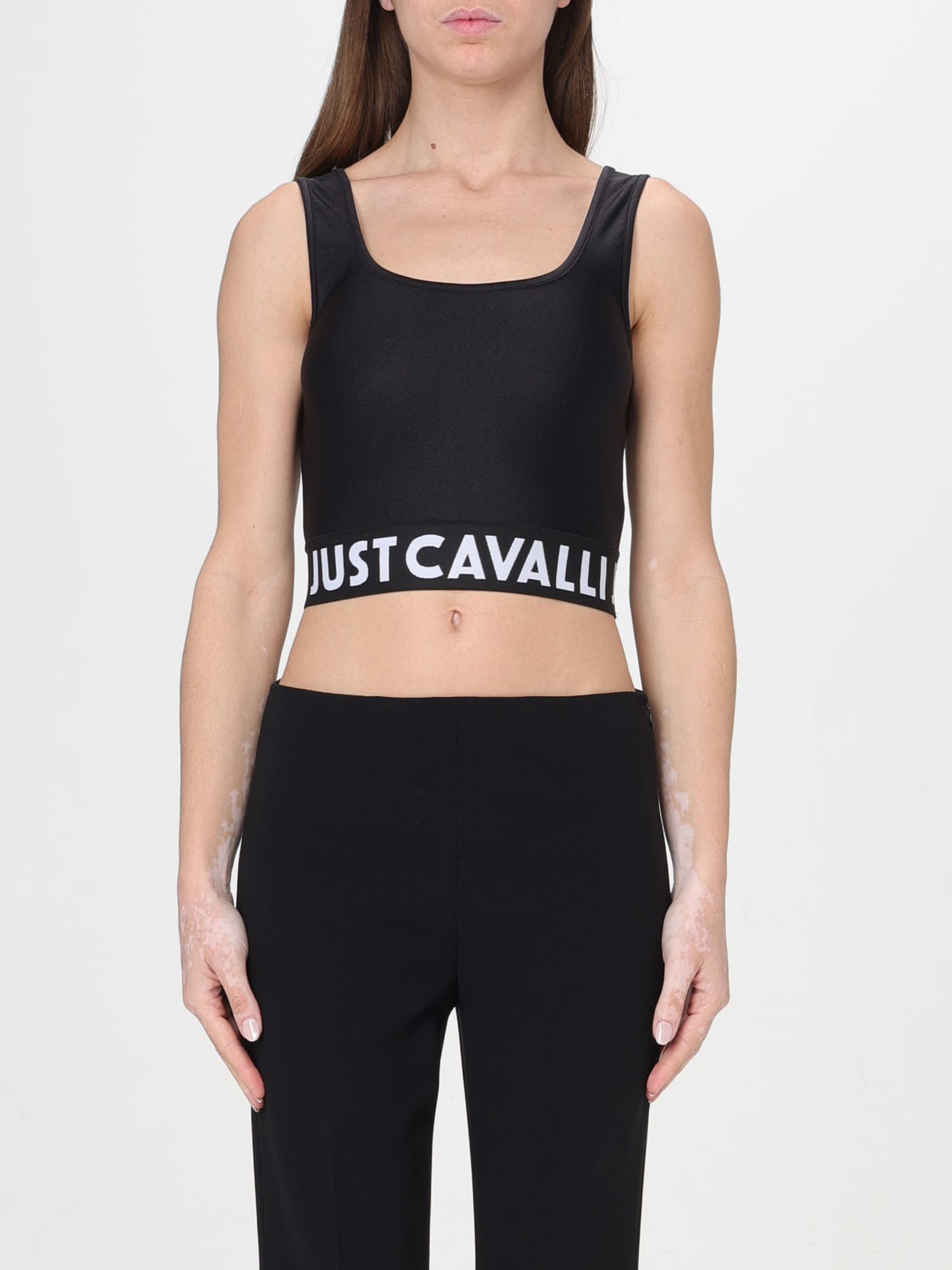 JUST CAVALLI トップス: トップス レディース Just Cavalli, ブラック - Img 1