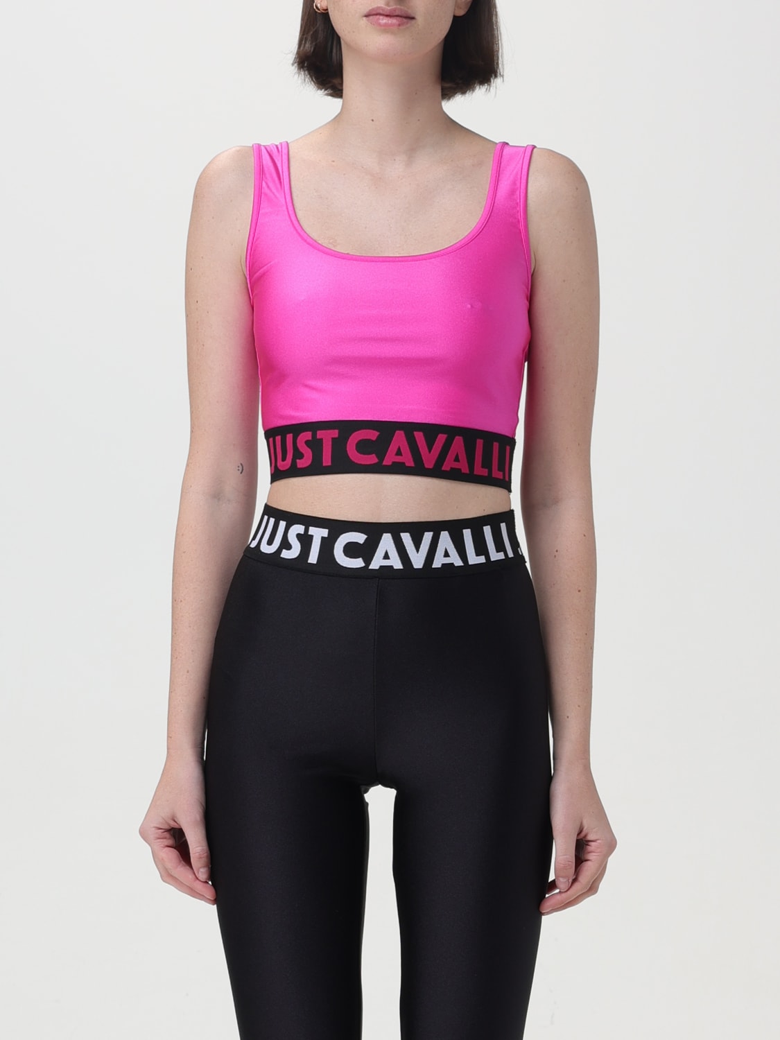 JUST CAVALLI TOP: Top woman Just Cavalli, Pink - Img 1