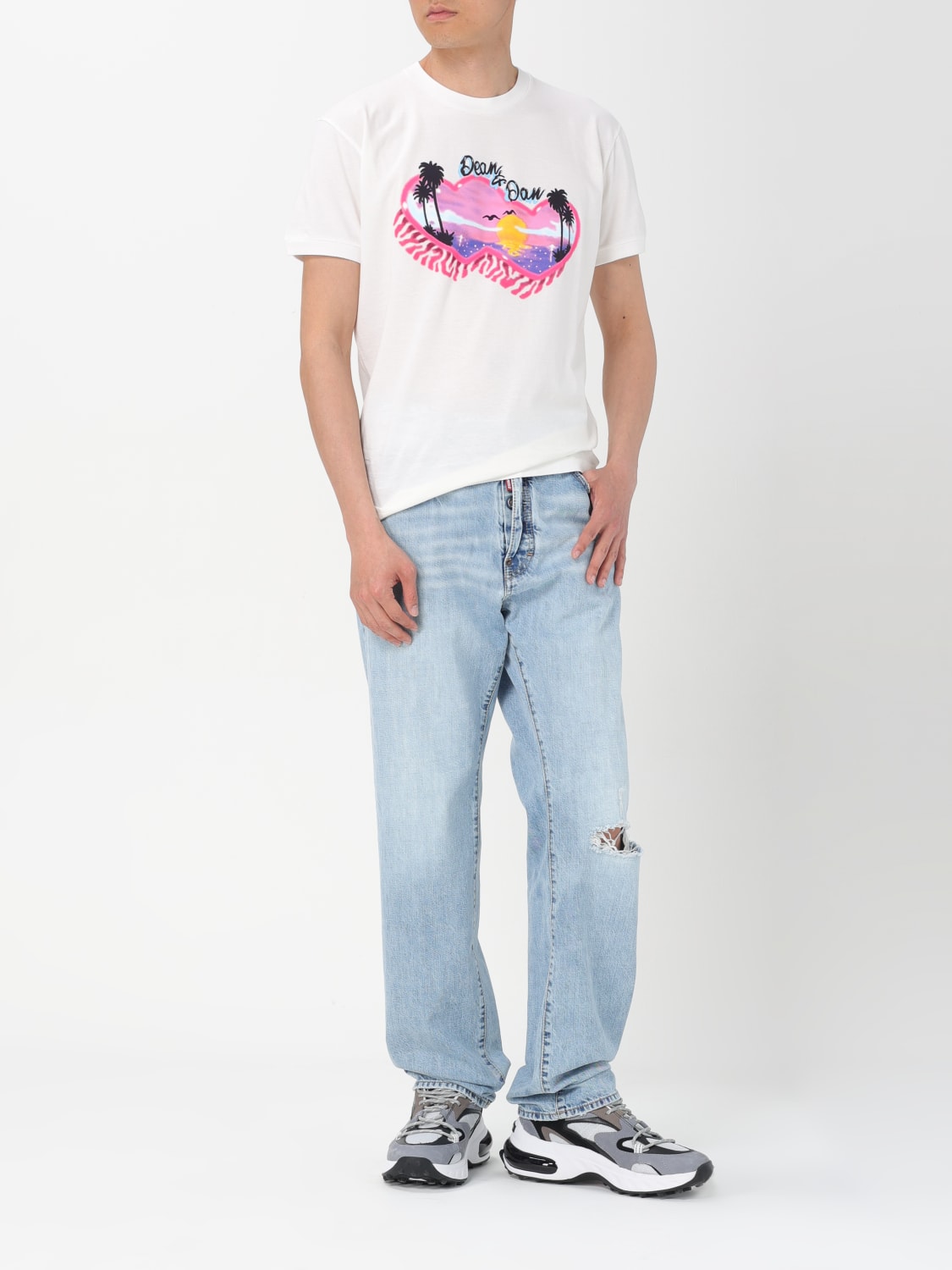 DSQUARED2 T-SHIRT: T-shirt men Dsquared2, White - Img 2