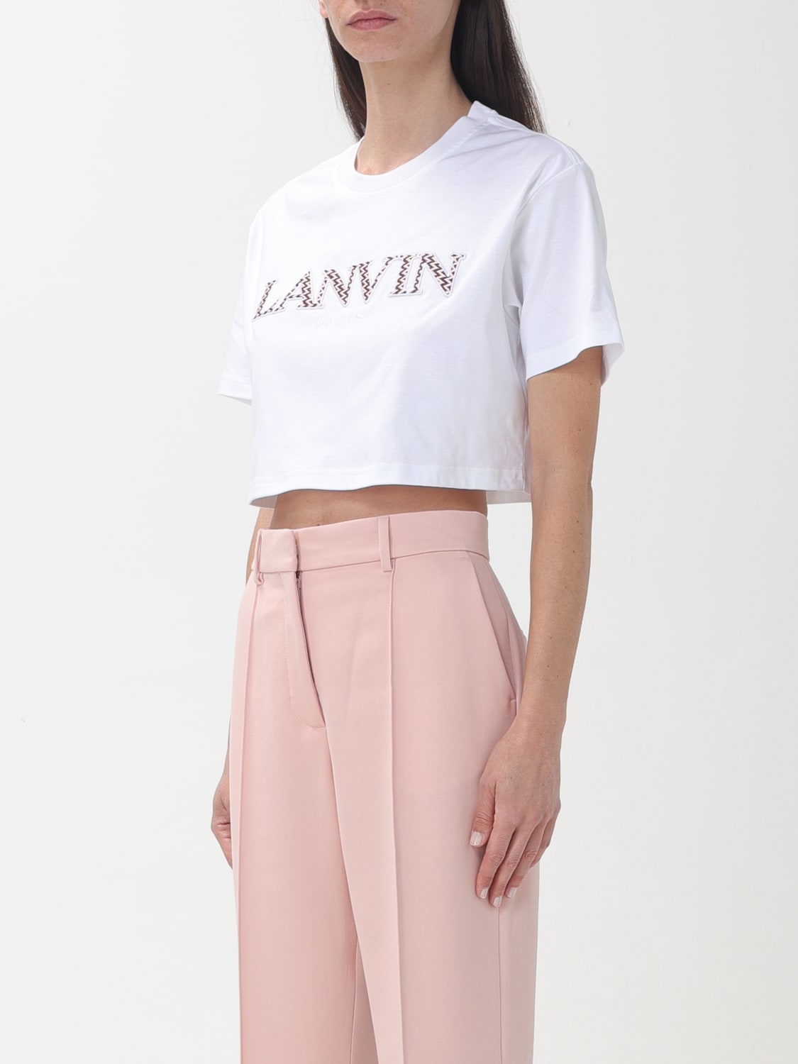 LANVIN T-SHIRT: T-shirt woman Lanvin, White - Img 4