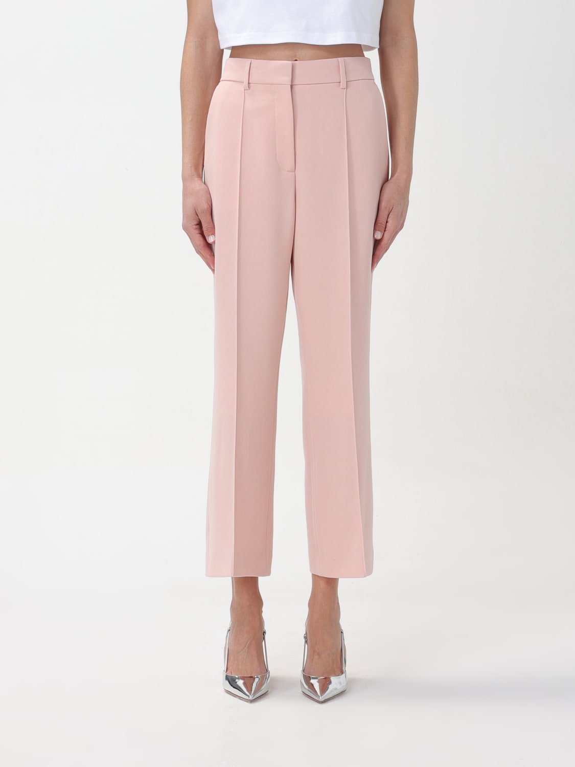 パンツ LANVIN Woman Pants Pink RWTR01145859P24 520 Lanvin Outlet: Pants woman - Pink | Lanvin pants