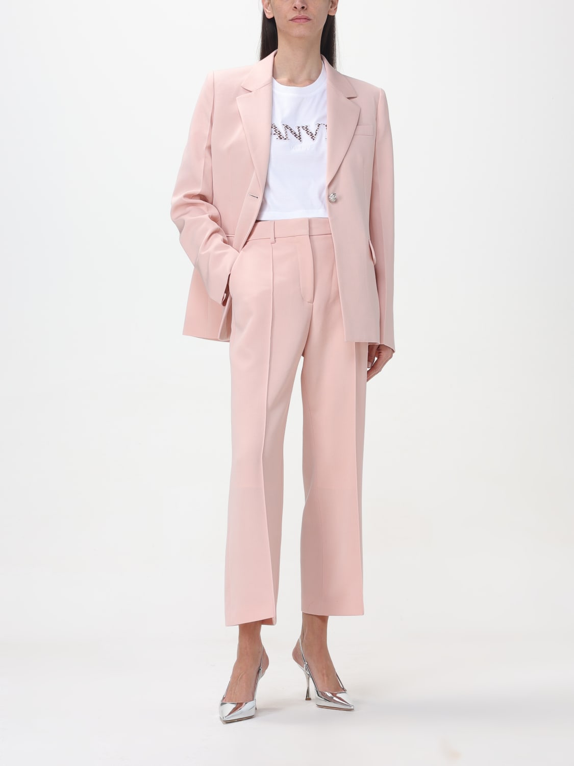 パンツ LANVIN Woman Pants Pink RWTR01145859P24 520 Lanvin Outlet: Pants woman - Pink | Lanvin pants