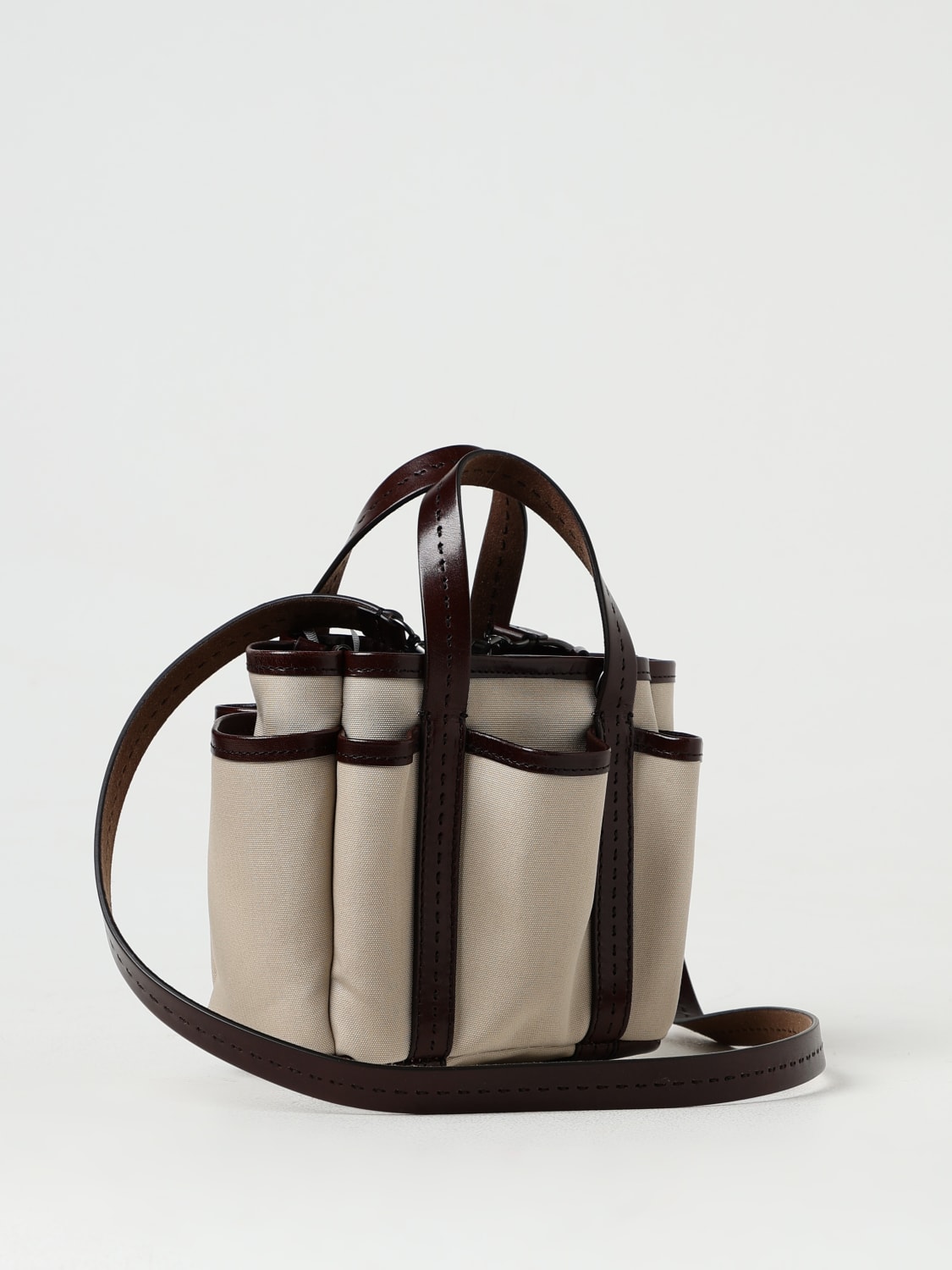 MAX MARA MINI BAG: Shoulder bag woman Max Mara, Natural - Img 3