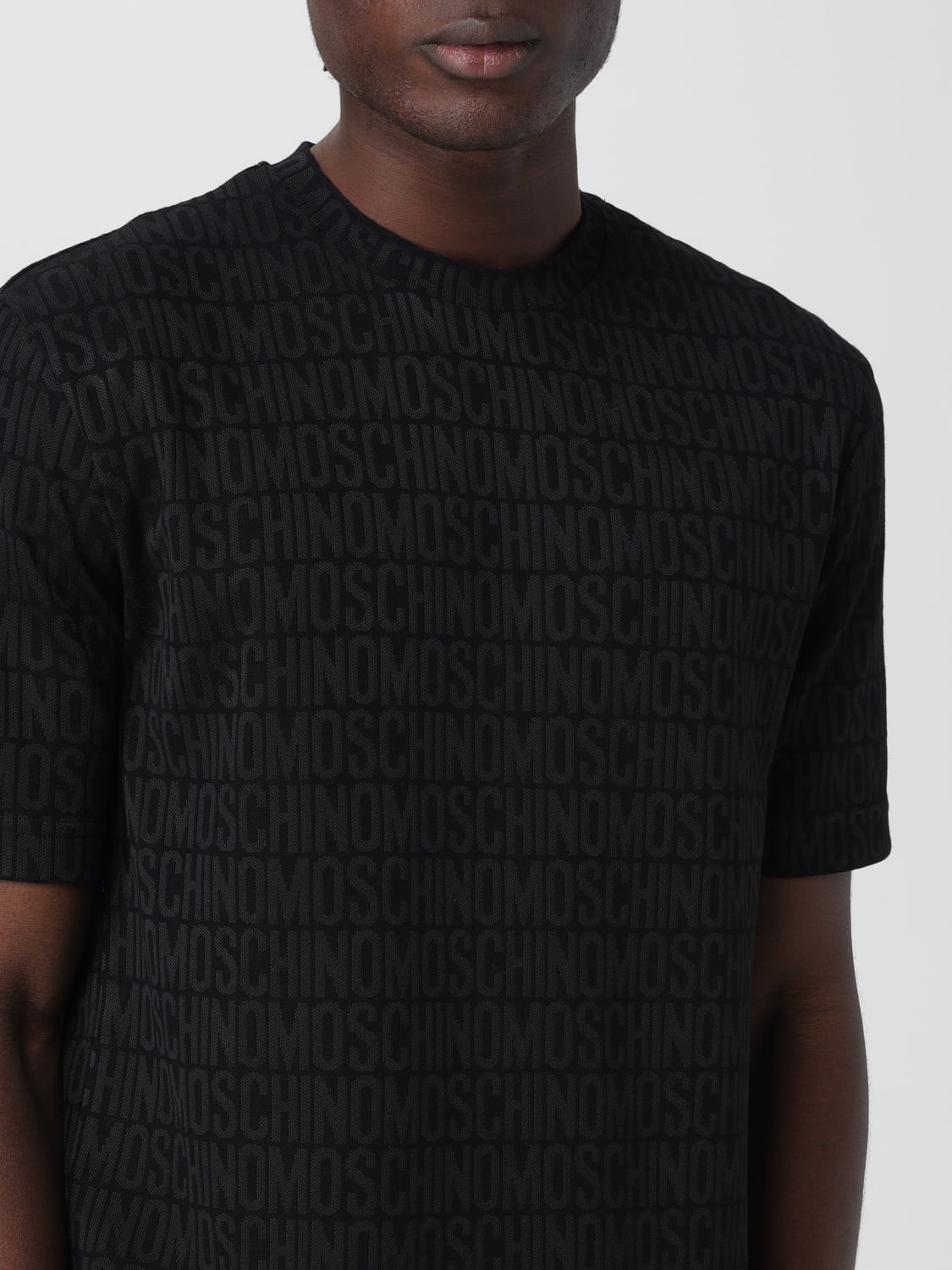 MOSCHINO COUTURE: T-shirt men - Black | Moschino Couture t