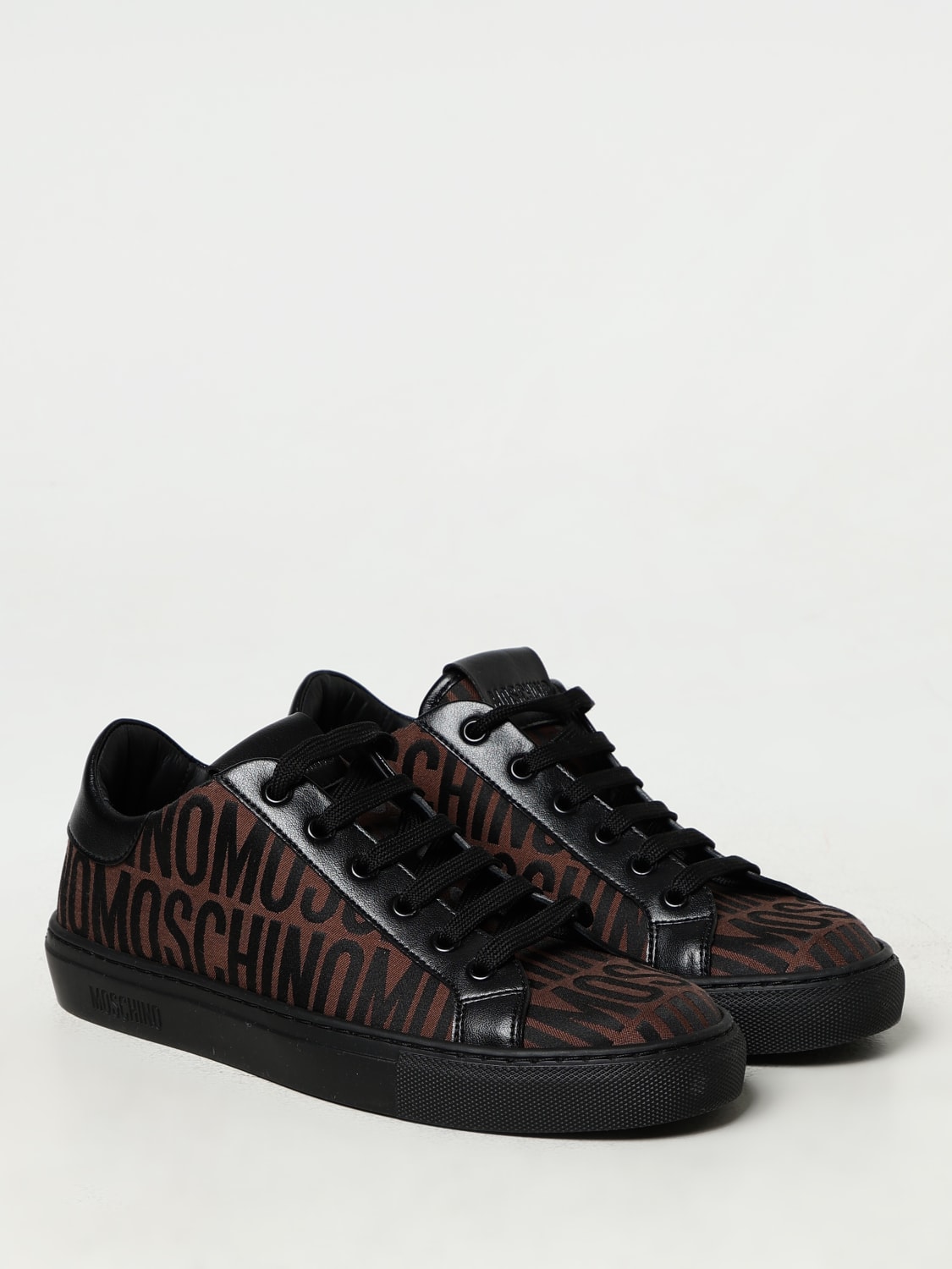 スニーカー MOSCHINO Woman Sneakers Brown MN15012G1I101 30A Moschino Couture Outlet: Sneakers woman - Brown | Moschino
