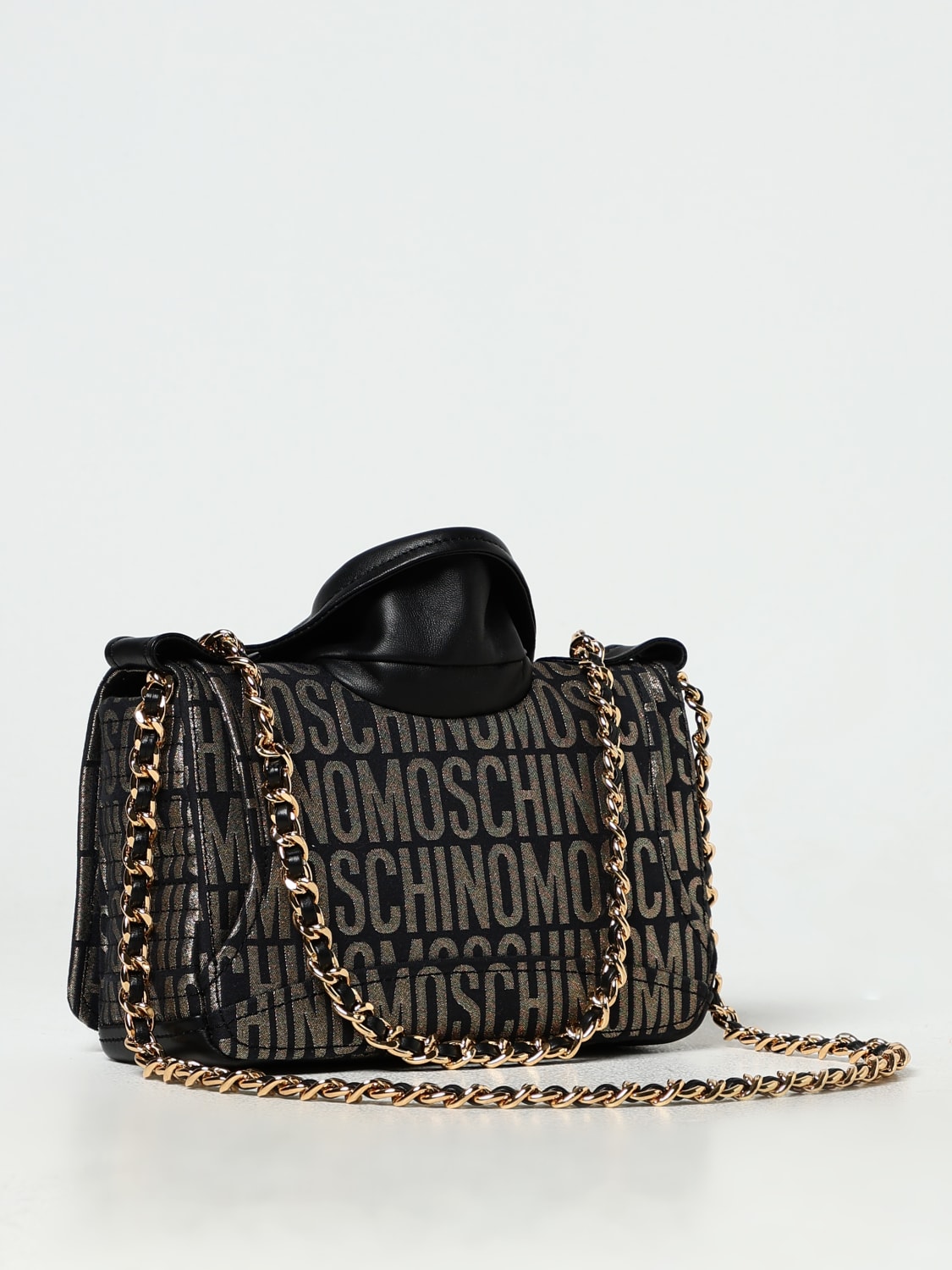 MOSCHINO COUTURE SHOULDER BAG: Crossbody bags woman Moschino Couture, Gold - Img 2