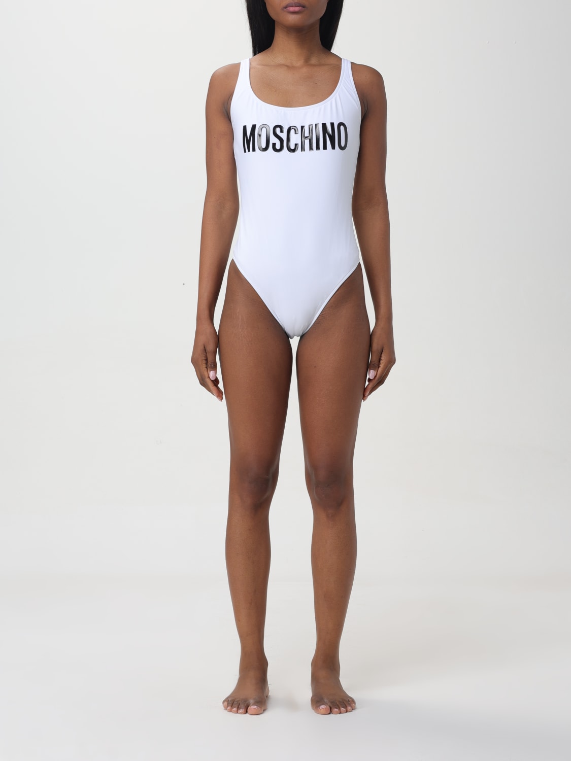 Outlet de Moschino Couture Banador mujer Blanco Banador Moschino Couture 42035577 en linea en GIGLIO.COM