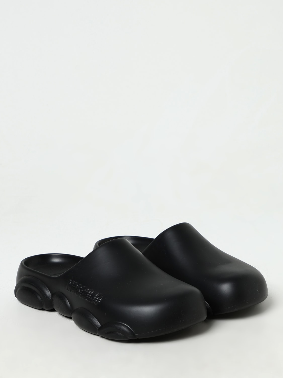 MOSCHINO COUTURE SHOES: Sandals men Moschino Couture, Black - Img 2