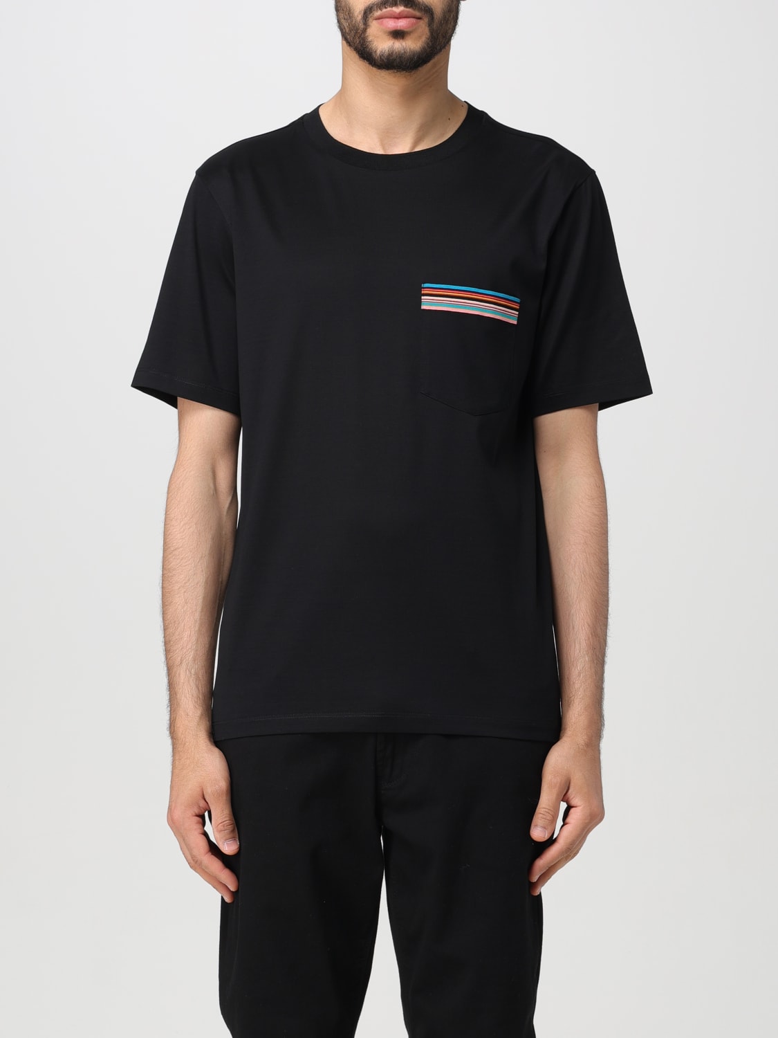 PAUL SMITH: T-shirt men - Black | Paul Smith t-shirt M1R306UH00088 ...