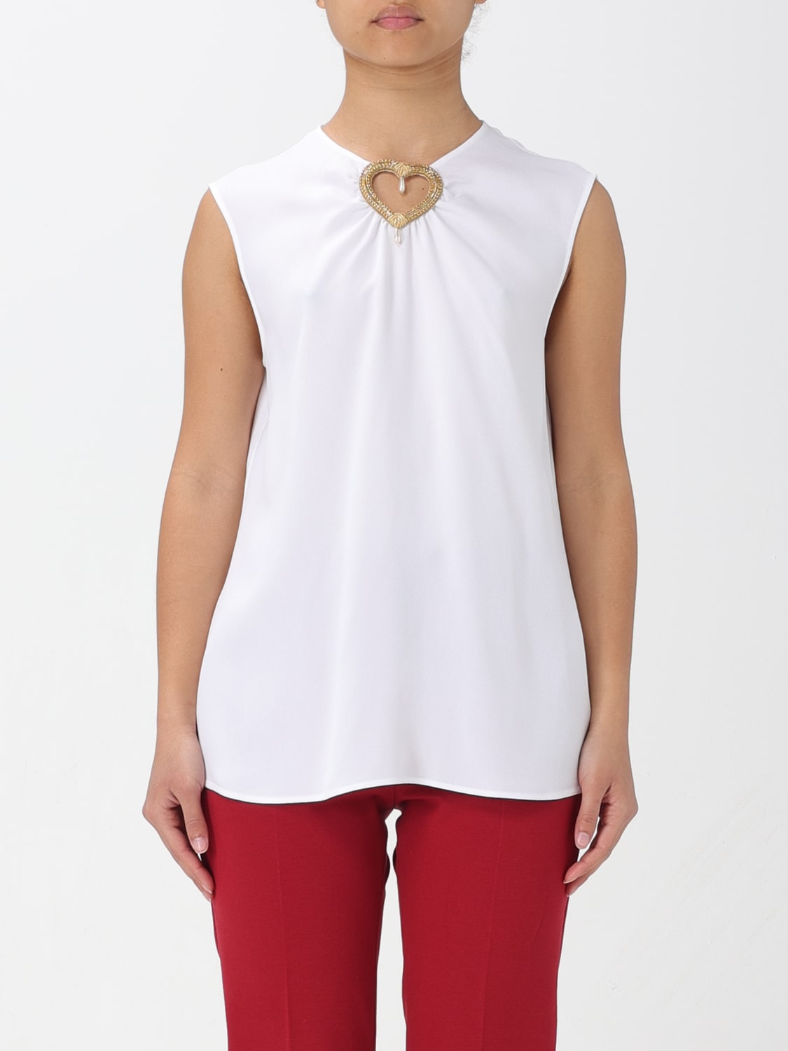 MOSCHINO COUTURE TOP: Top woman Moschino Couture, White - Img 1