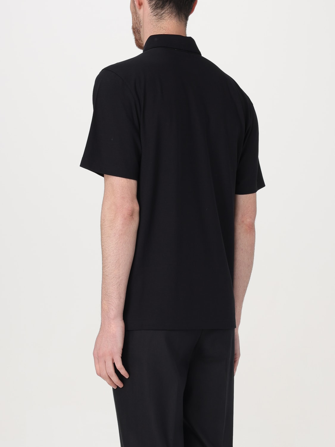 LARDINI POLO: T-shirt homme Lardini, Noir - Img 3