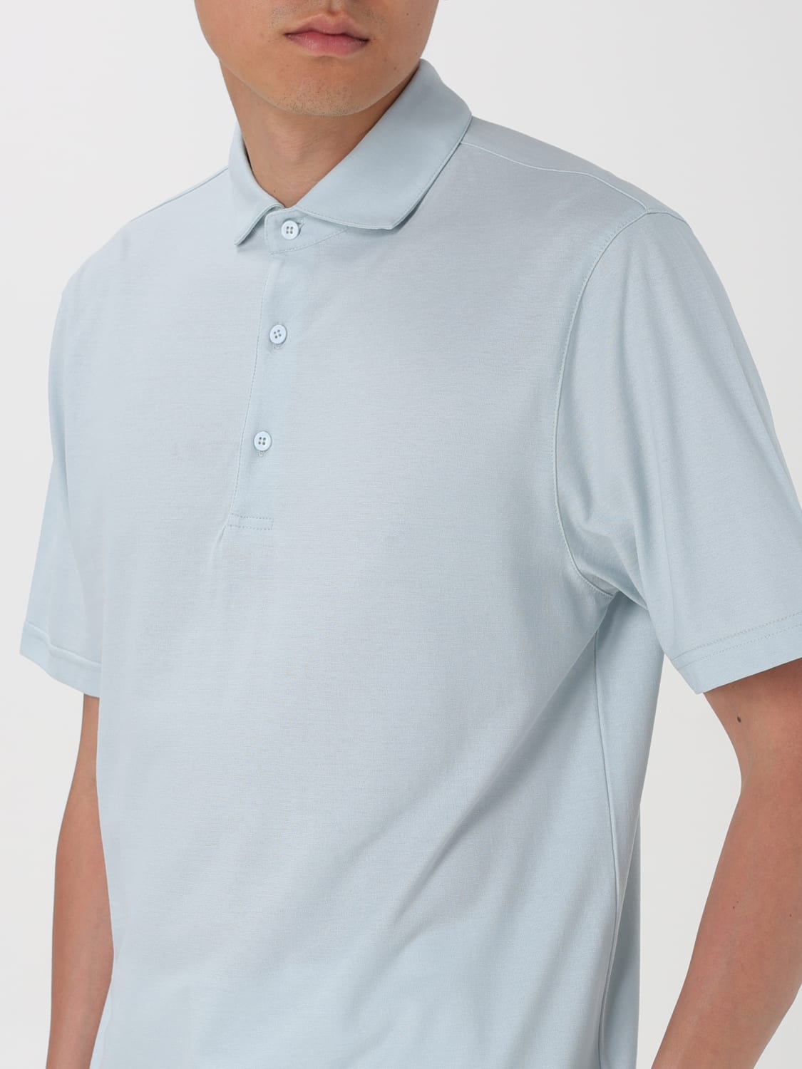 LARDINI POLO: T-shirt herren Lardini, Blau - Img 4