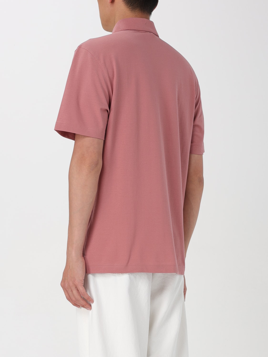 LARDINI POLO: T-shirt homme Lardini, Rose - Img 2