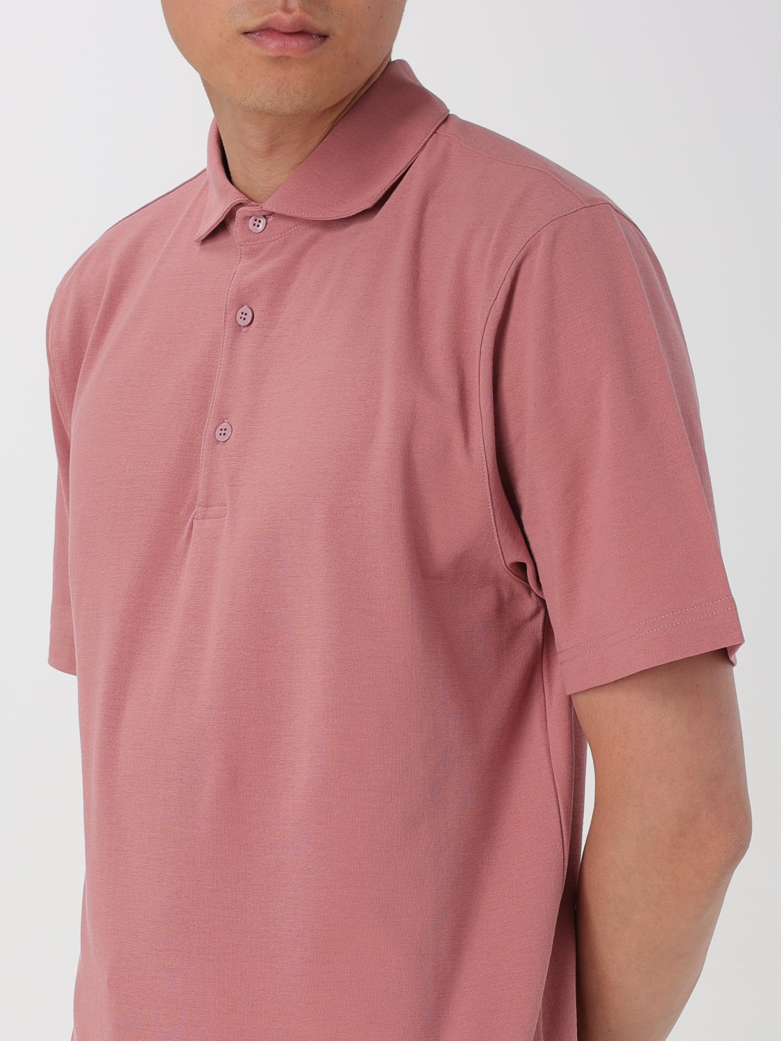 LARDINI POLO: T-shirt homme Lardini, Rose - Img 3