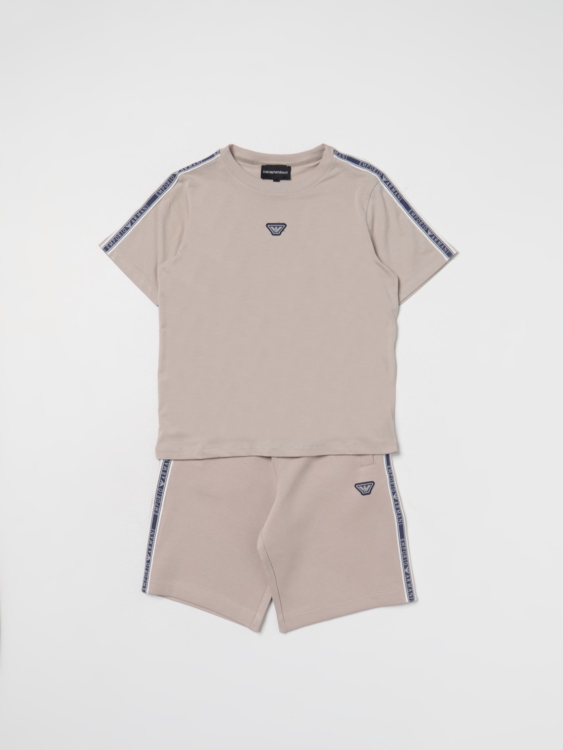 Emporio Armani Kids co ord t shirt shorts