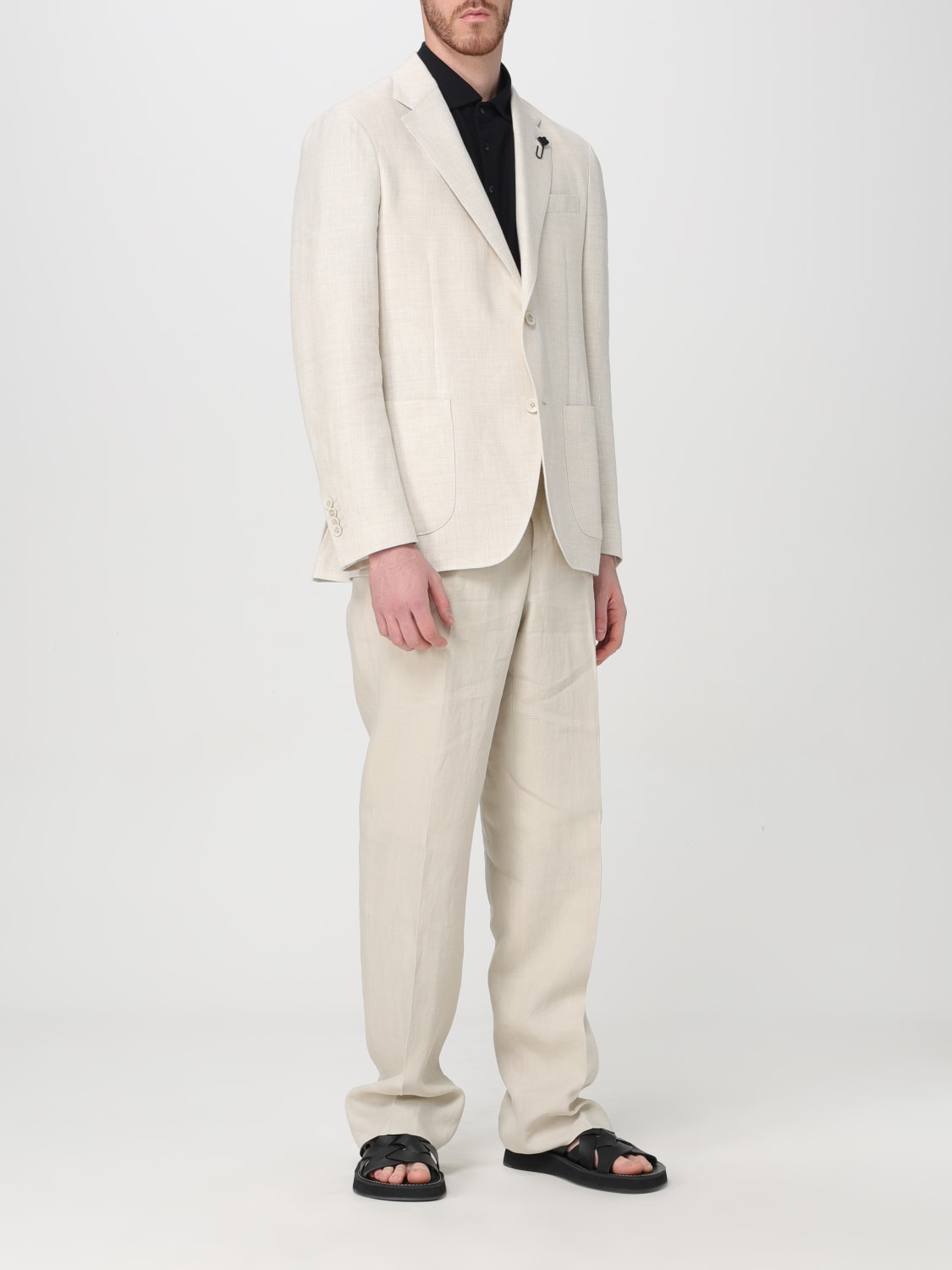 LARDINI BLAZER: Blazer men Lardini, White - Img 2