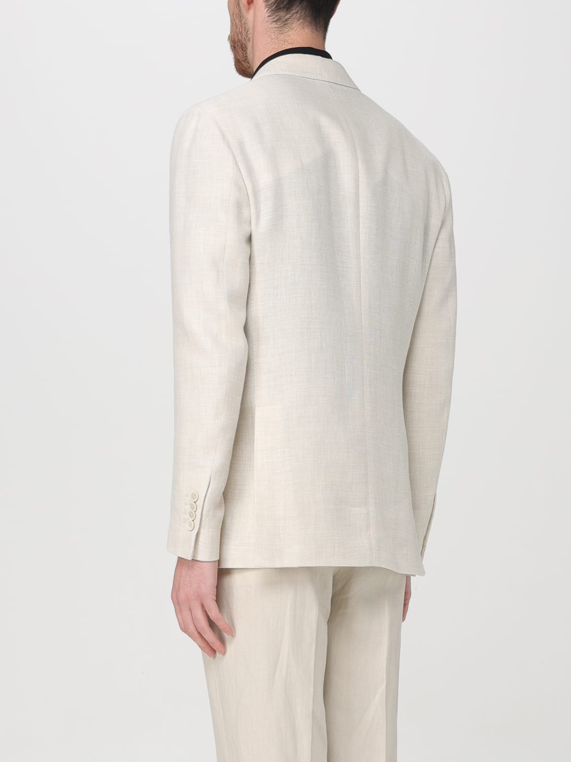 LARDINI BLAZER: Blazer men Lardini, White - Img 3