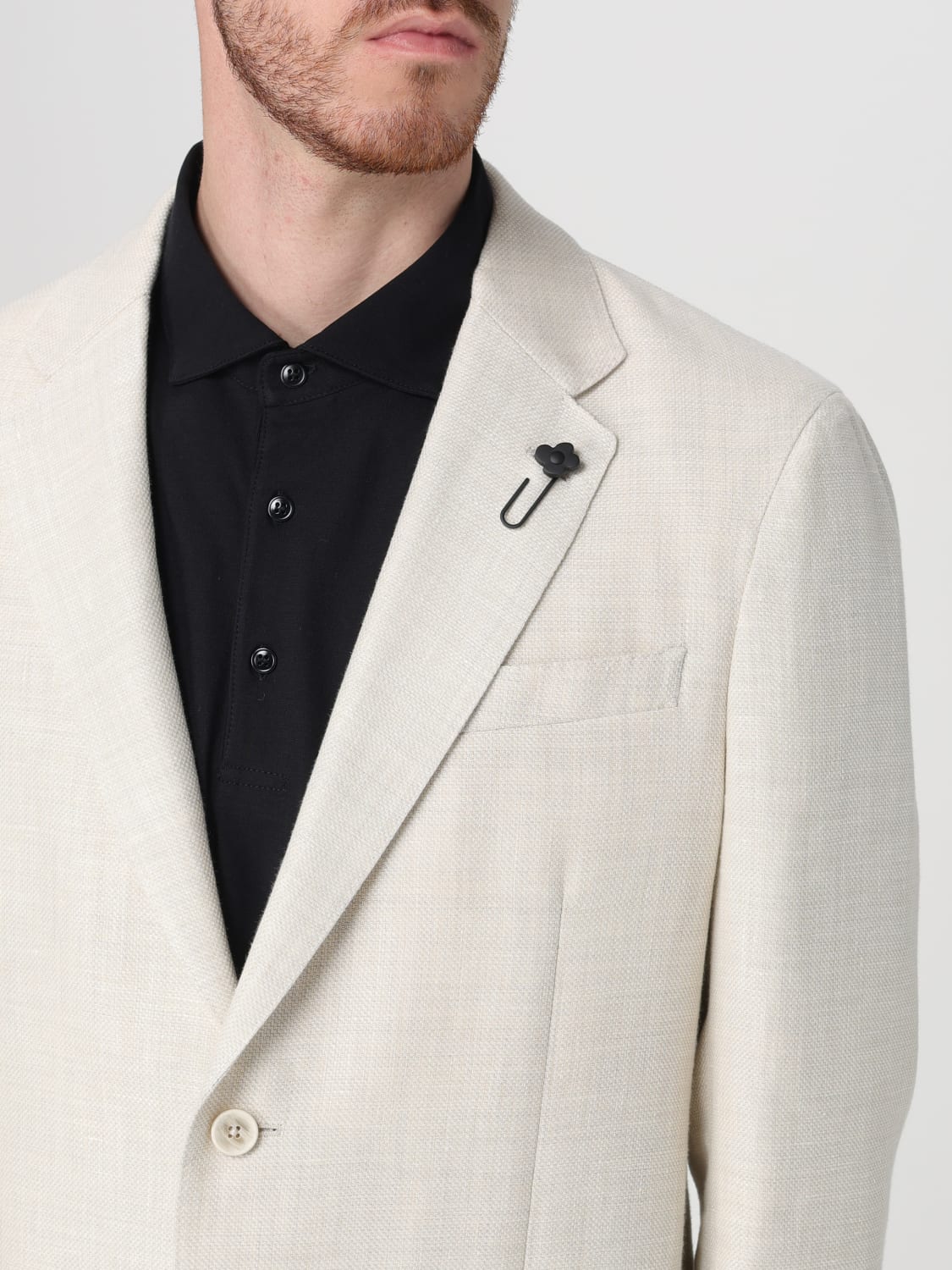 LARDINI BLAZER: Blazer men Lardini, White - Img 5