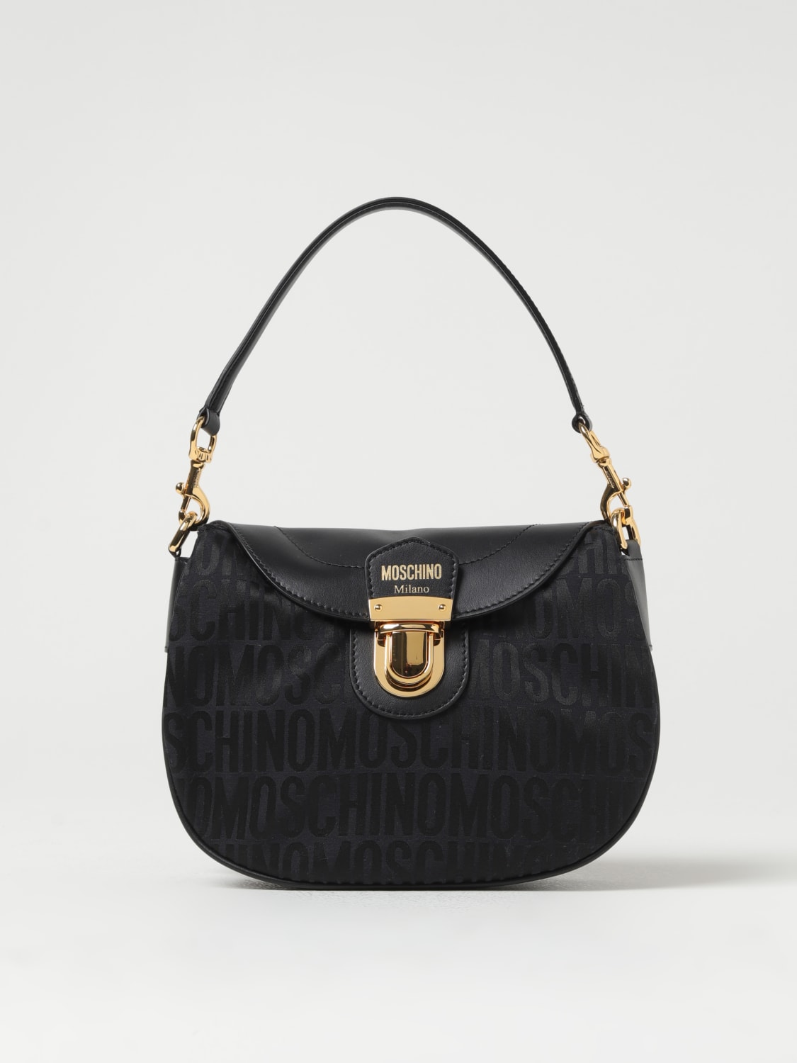 MOSCHINO COUTURE SCHULTERTASCHE: Schultertasche damen Moschino Couture, Schwarz - Img 1