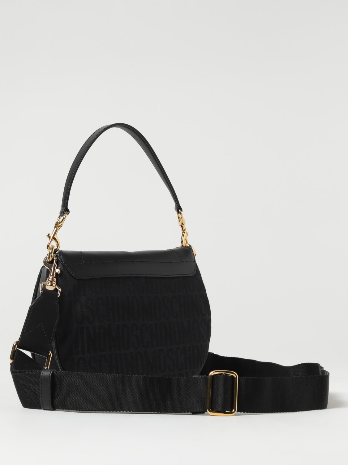 MOSCHINO COUTURE SCHULTERTASCHE: Schultertasche damen Moschino Couture, Schwarz - Img 2