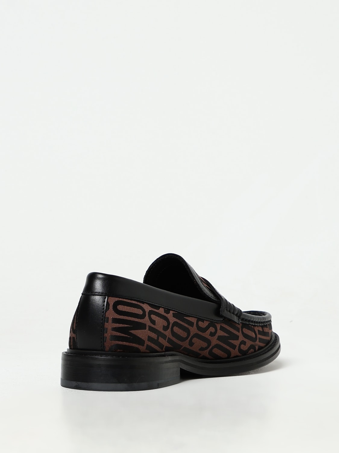 MOSCHINO COUTURE LOAFERS: Shoes men Moschino Couture, Brown - Img 3