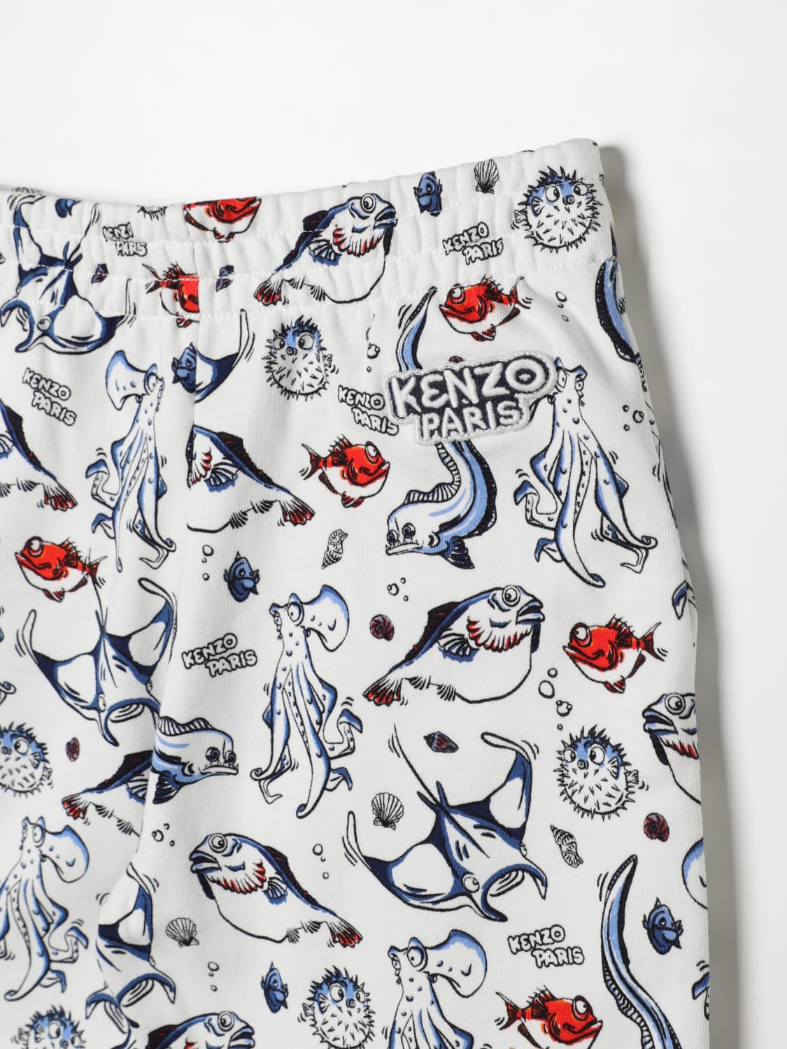 KENZO KIDS ショートパンツ: パンツ ボーイ Kenzo Kids, ホワイト - Img 3